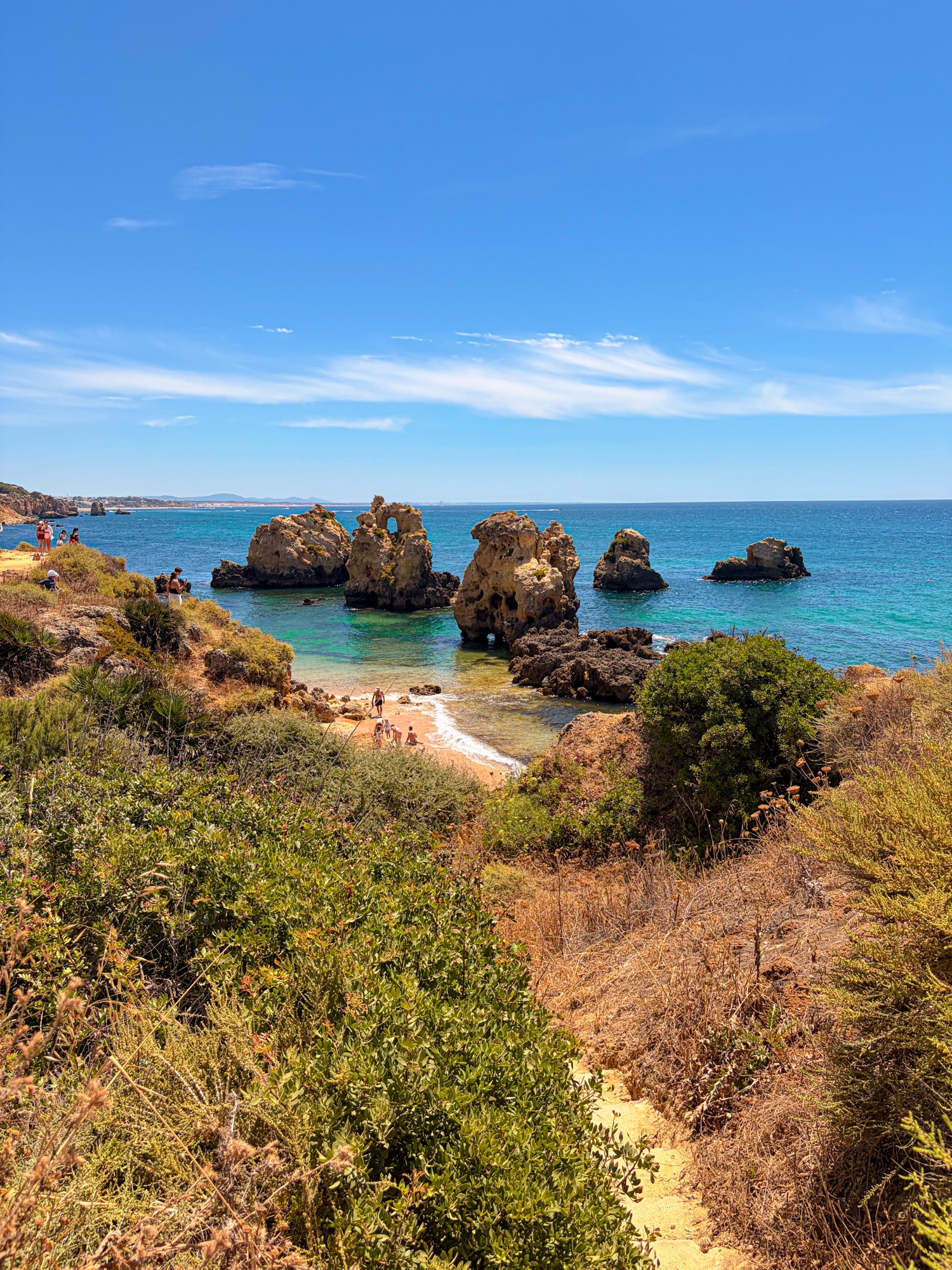 Praia dos Arrifes beach Albufeira Algarve