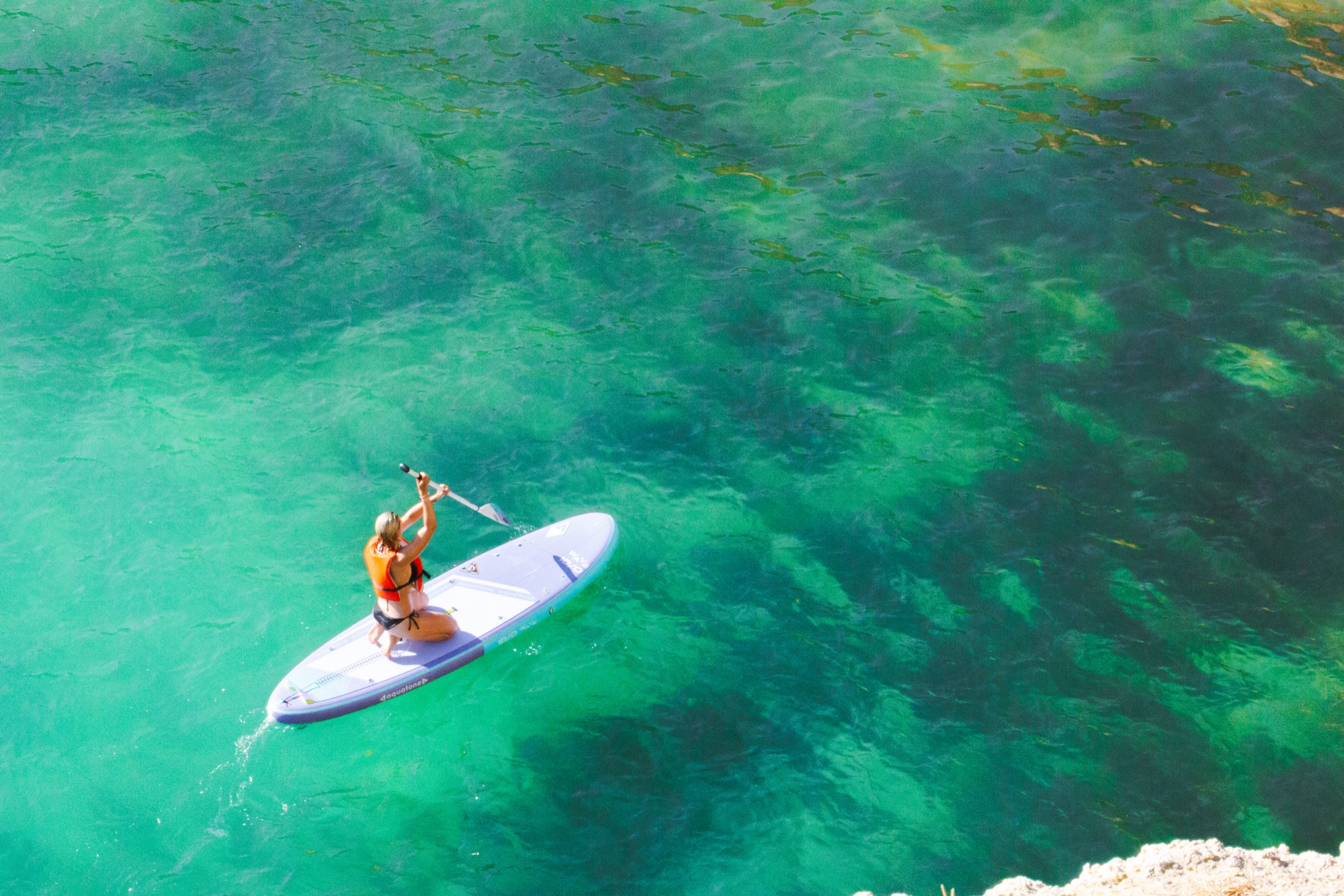 Sea cave SUP Albufeira