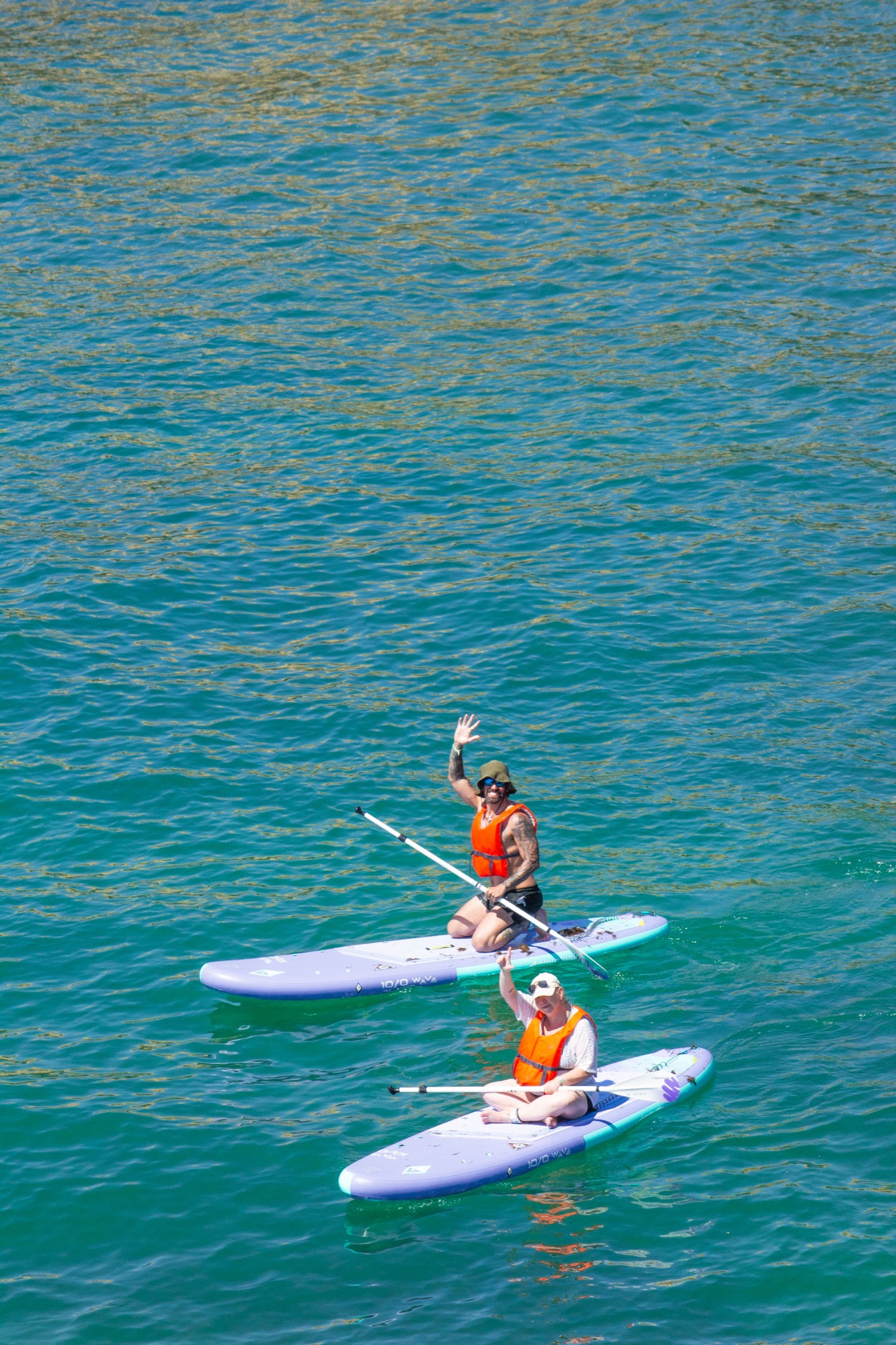 Algarve sea cave SUP
