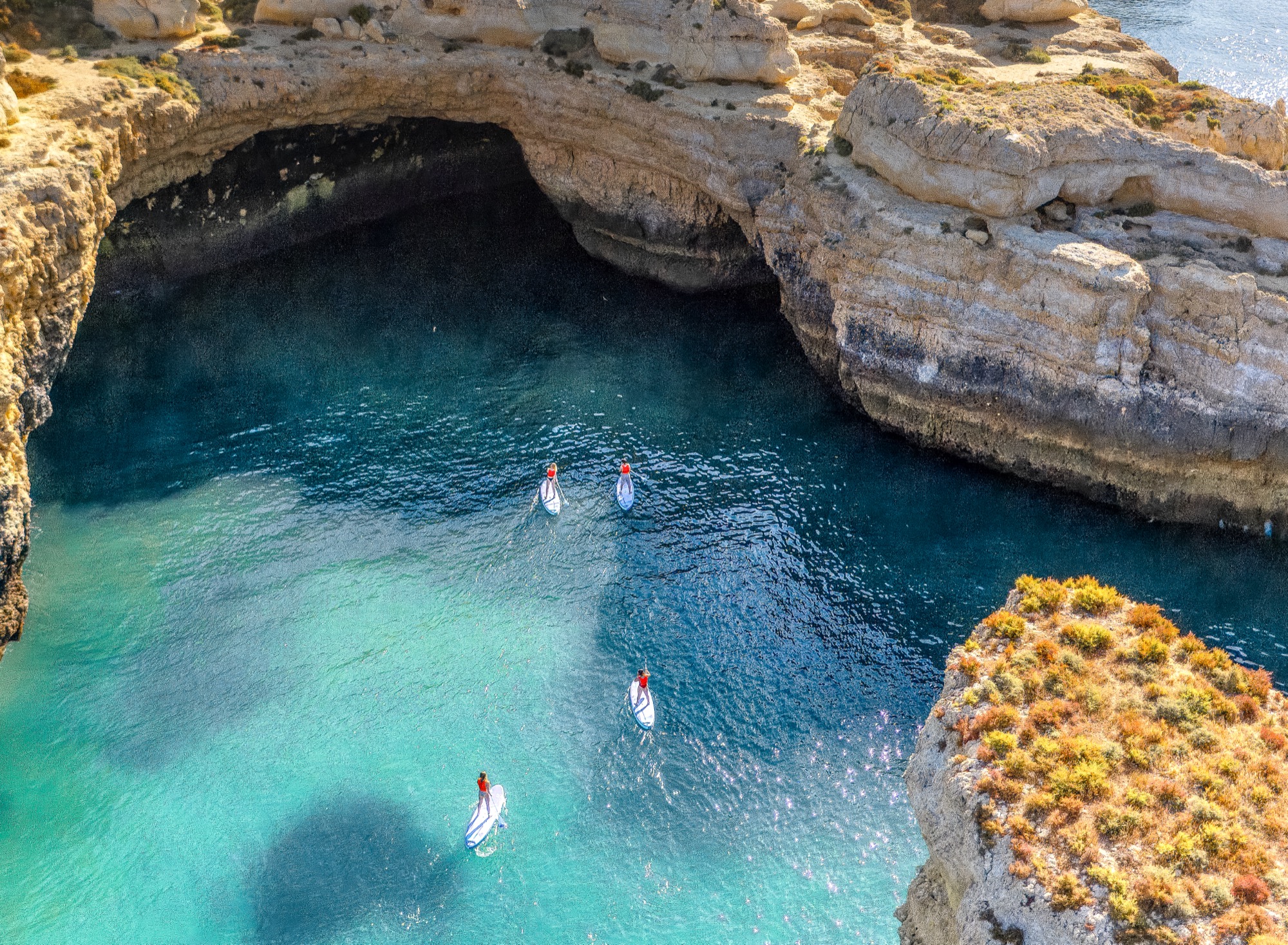 Day SUP tour Algarve sea cave
